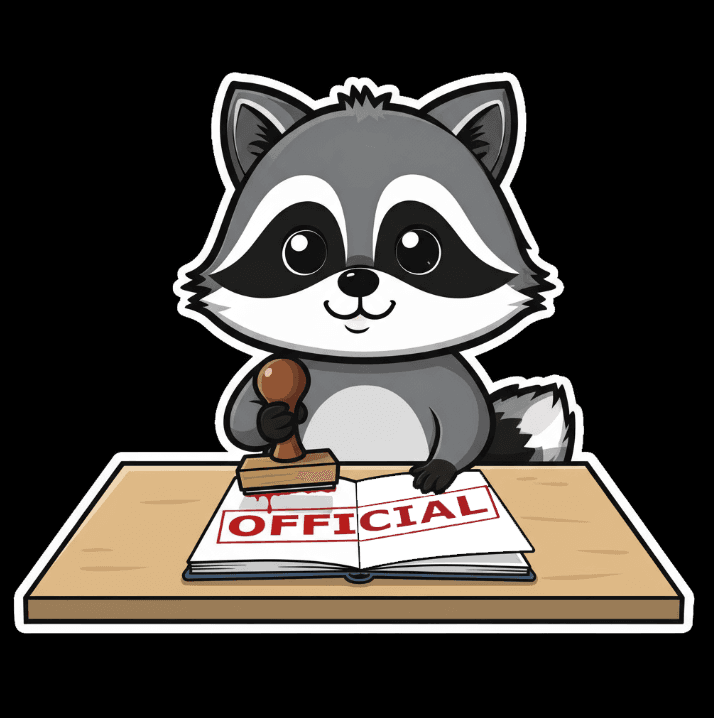 TrashPanda official stamp